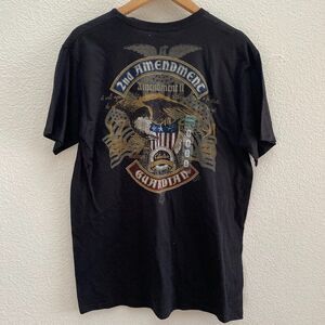 NEW 2nd Amendment Guardian Cabela's Guns 2A USA T-Shirt Men's Medium Black NWT